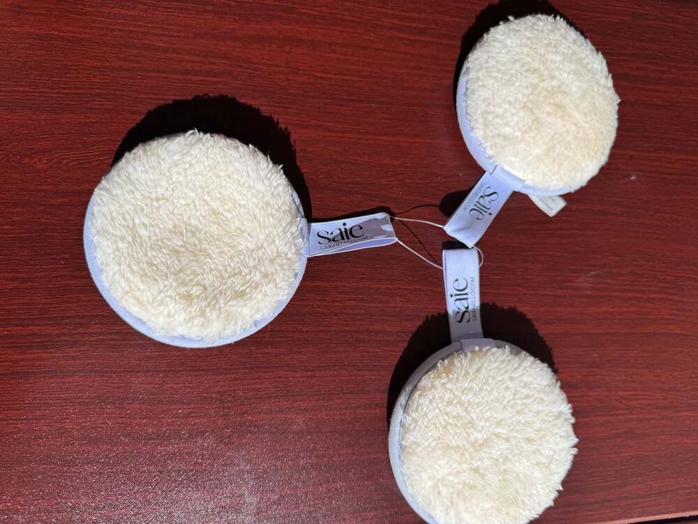 Saie Beauty Reusable Makeup Remover Pads Set of 3